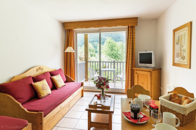 Studio 2 personen - Résidence Lagrange Vacances L'Ardoisière 4* - Saint Lary Soulan