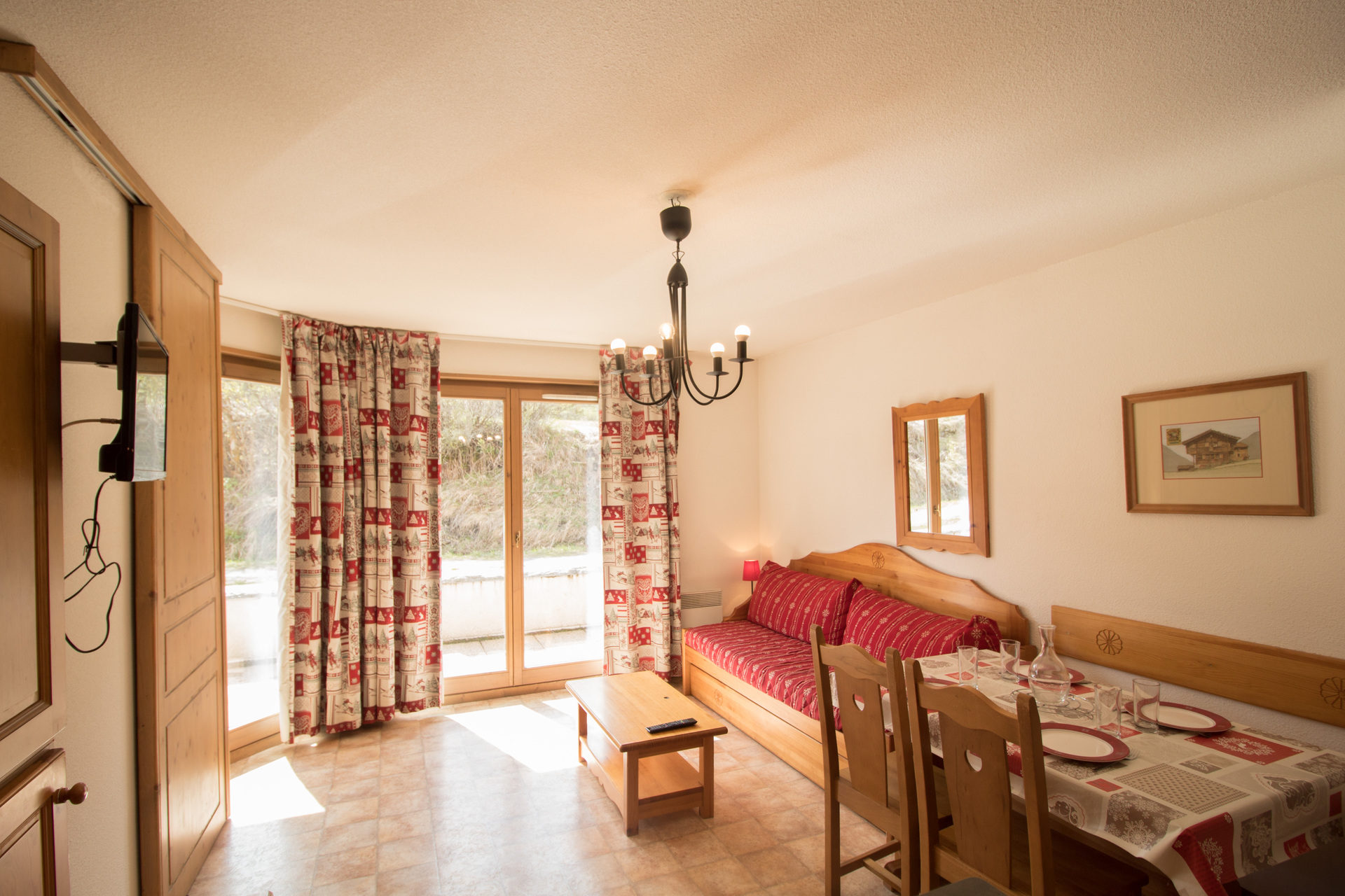 2 Piecen 4 personen BONB14 - Appartements Bonheur Des Pistes - Val Cenis Les Champs