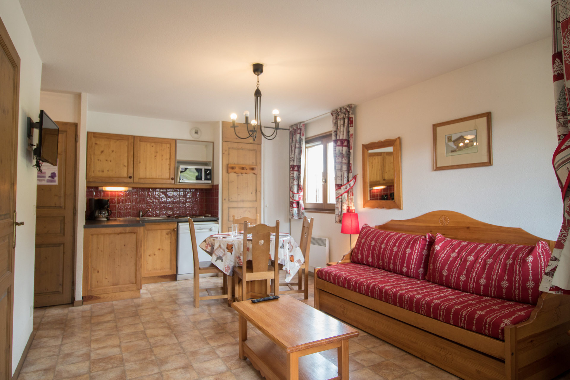 2 kamer appartement 4 personen BONB17M - Appartements Bonheur Des Pistes - Val Cenis Les Champs