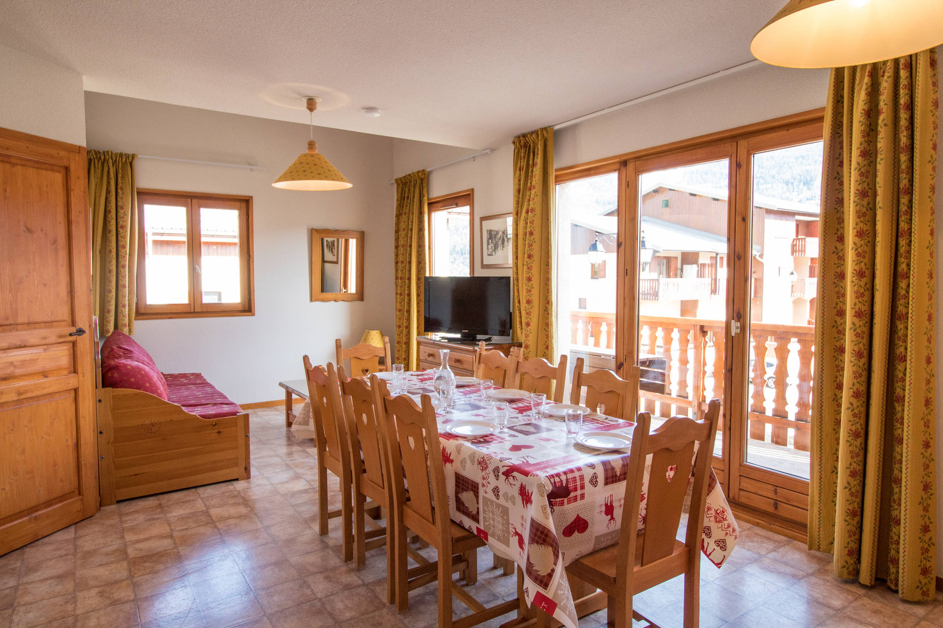 4 kamer appartement 8 personen - Appartements La Combe Iv - Aussois