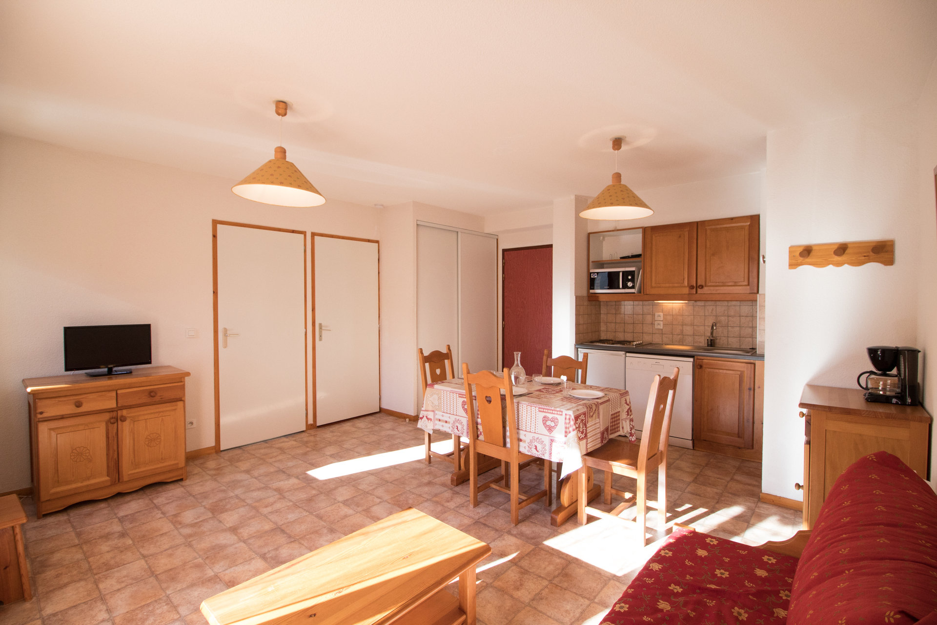 2 kamer appartement 4 personen COM511M - Appartements La Combe Iv - Aussois