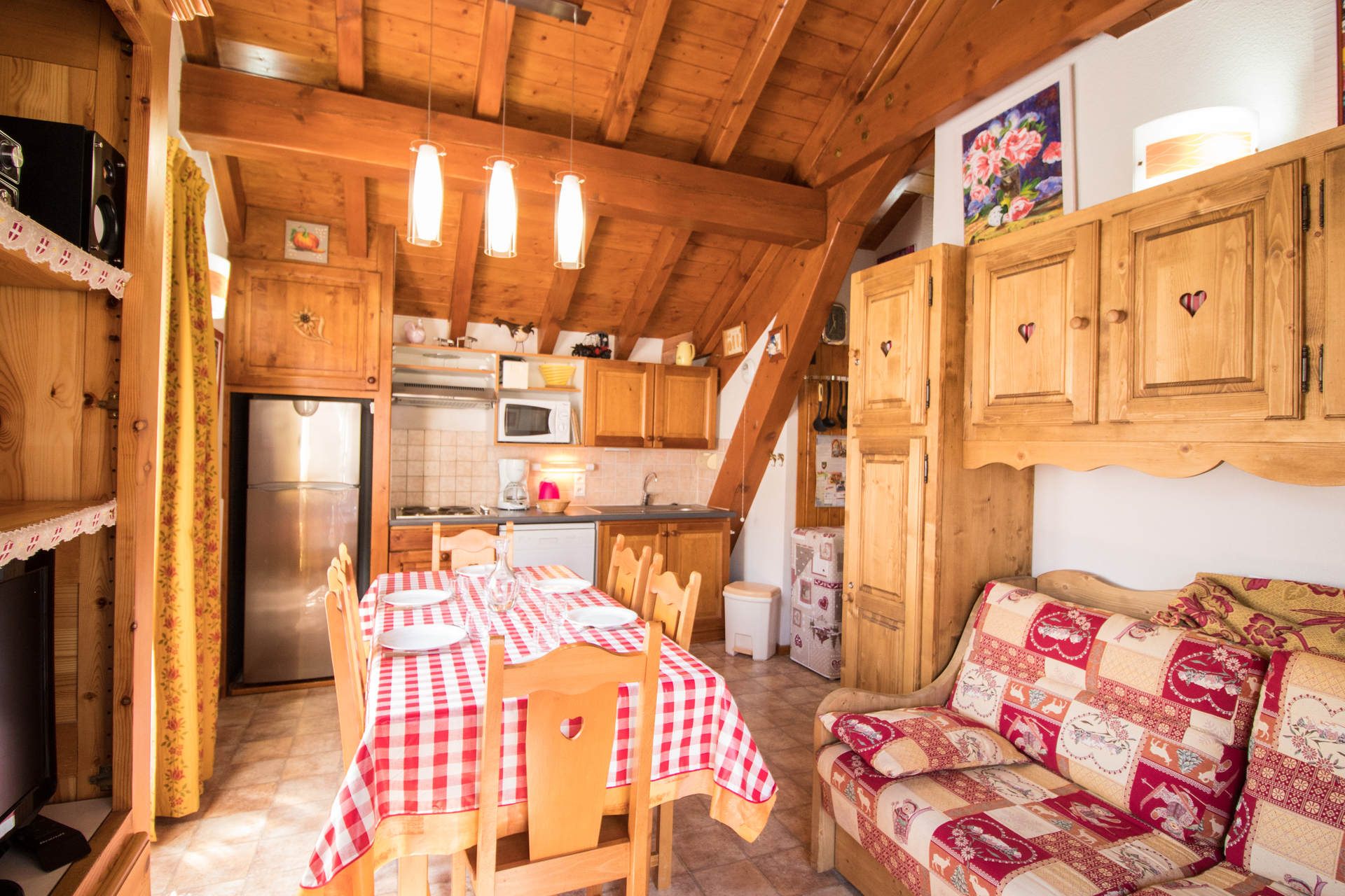 3 kamer appartement 6 personen COM516M - Appartements La Combe Iv - Aussois
