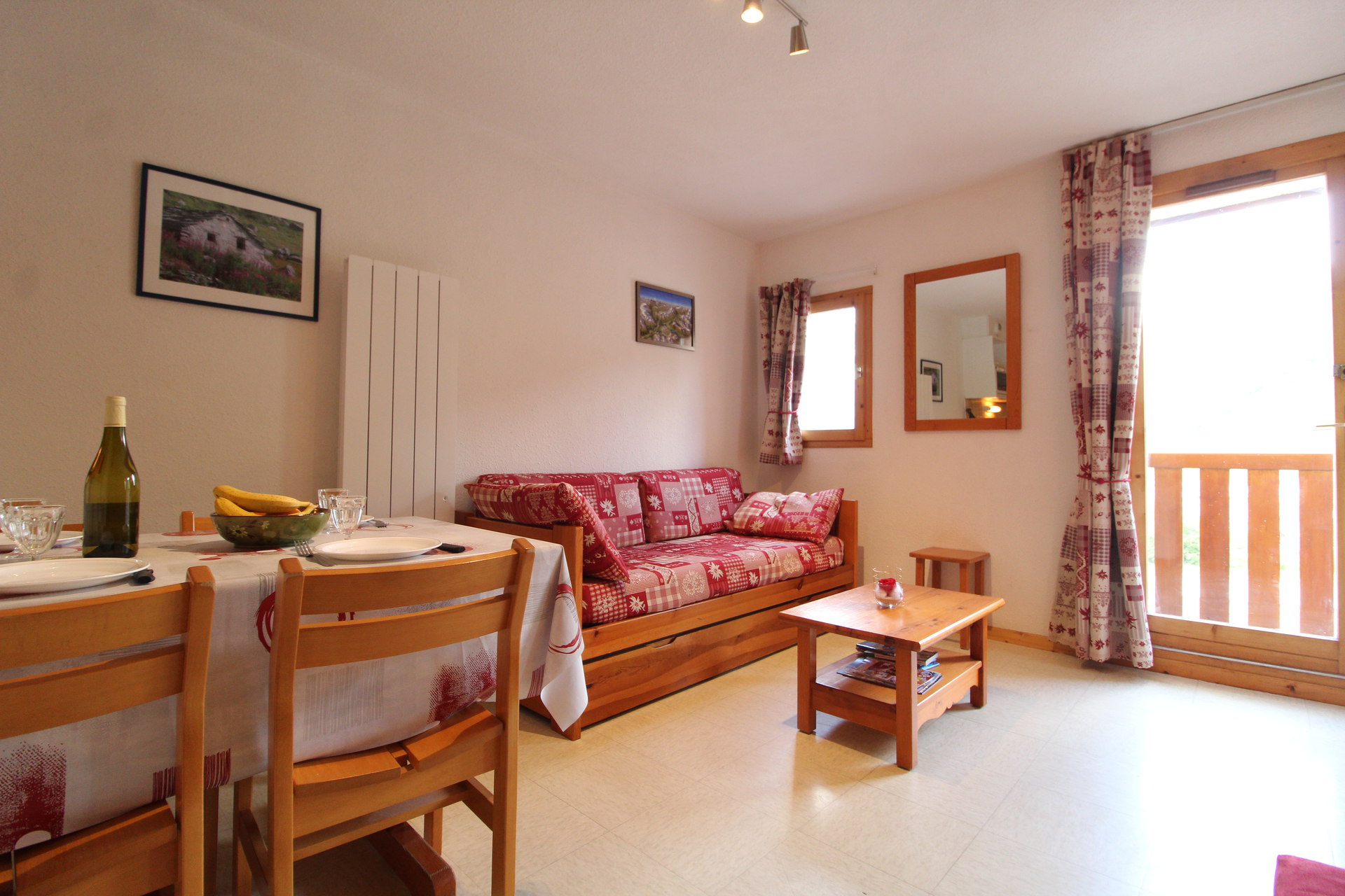 2 kamers appartement 4 personen PMA006M - Appartements Le Petit Mont Cenis - Val Cenis Termignon