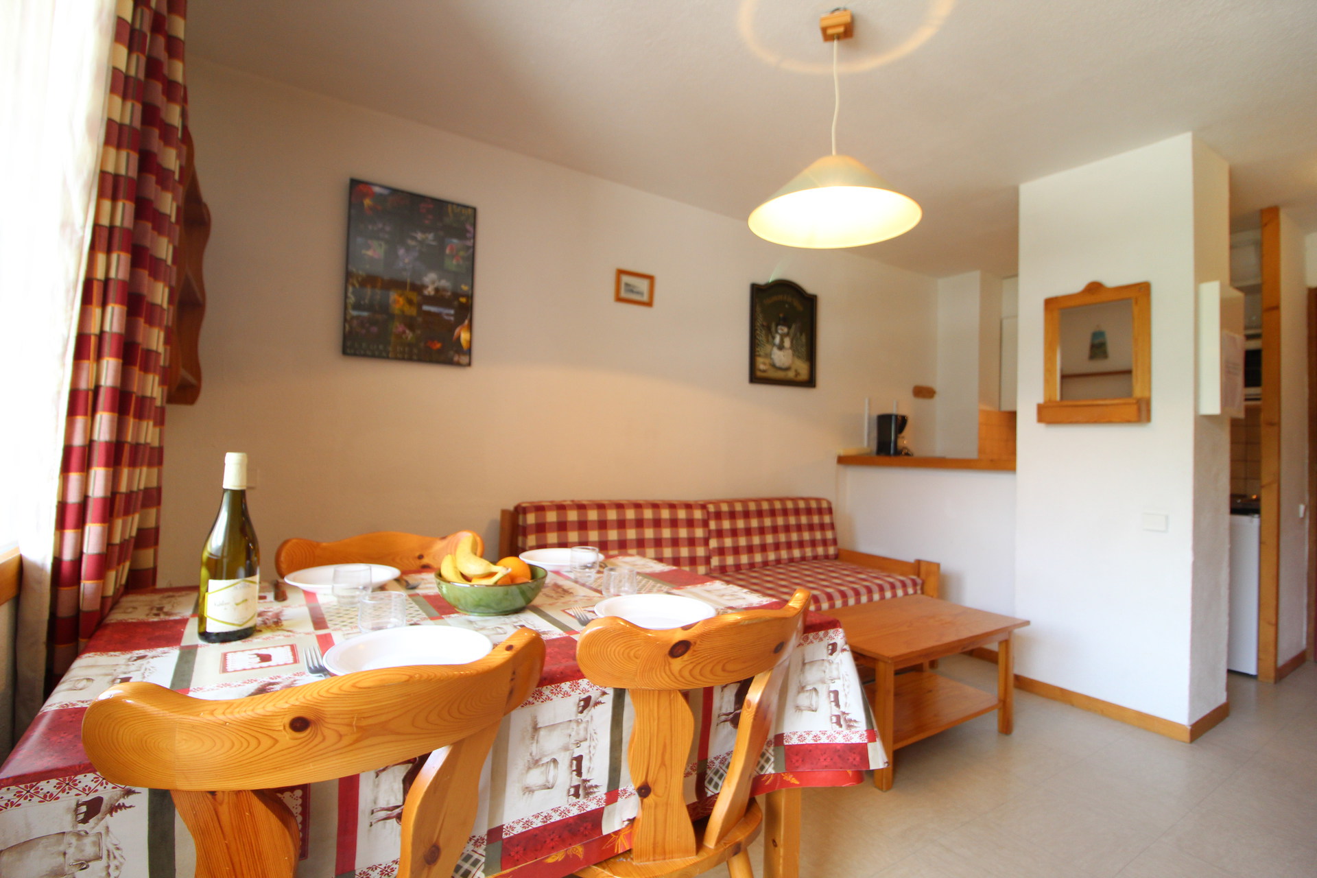 2 kamer appartement 3 personen PMA012 - Appartements Le Petit Mont Cenis - Val Cenis Termignon