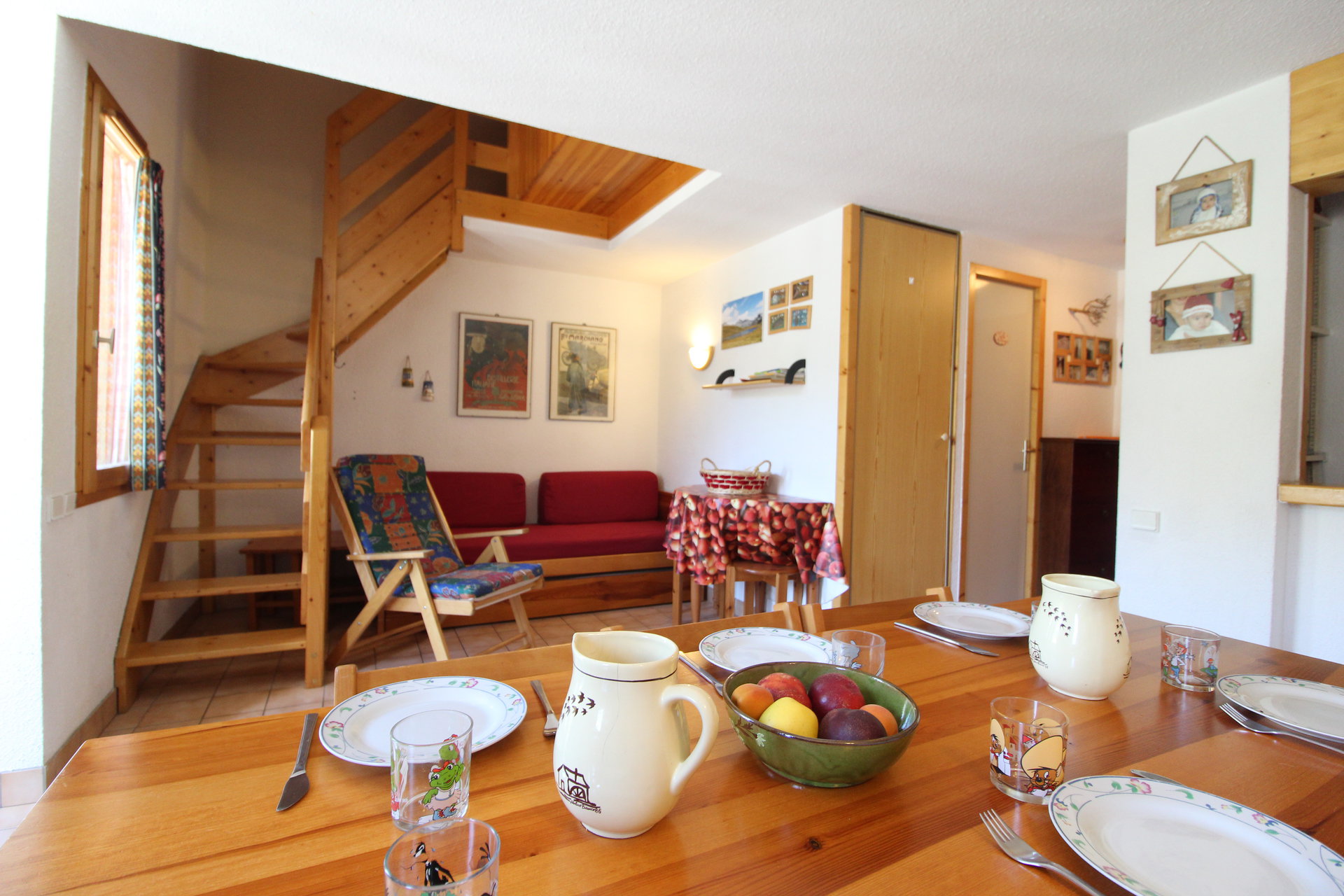 2 kamer appartement 8 personen PMA024 - Appartements Le Petit Mont Cenis - Val Cenis Termignon