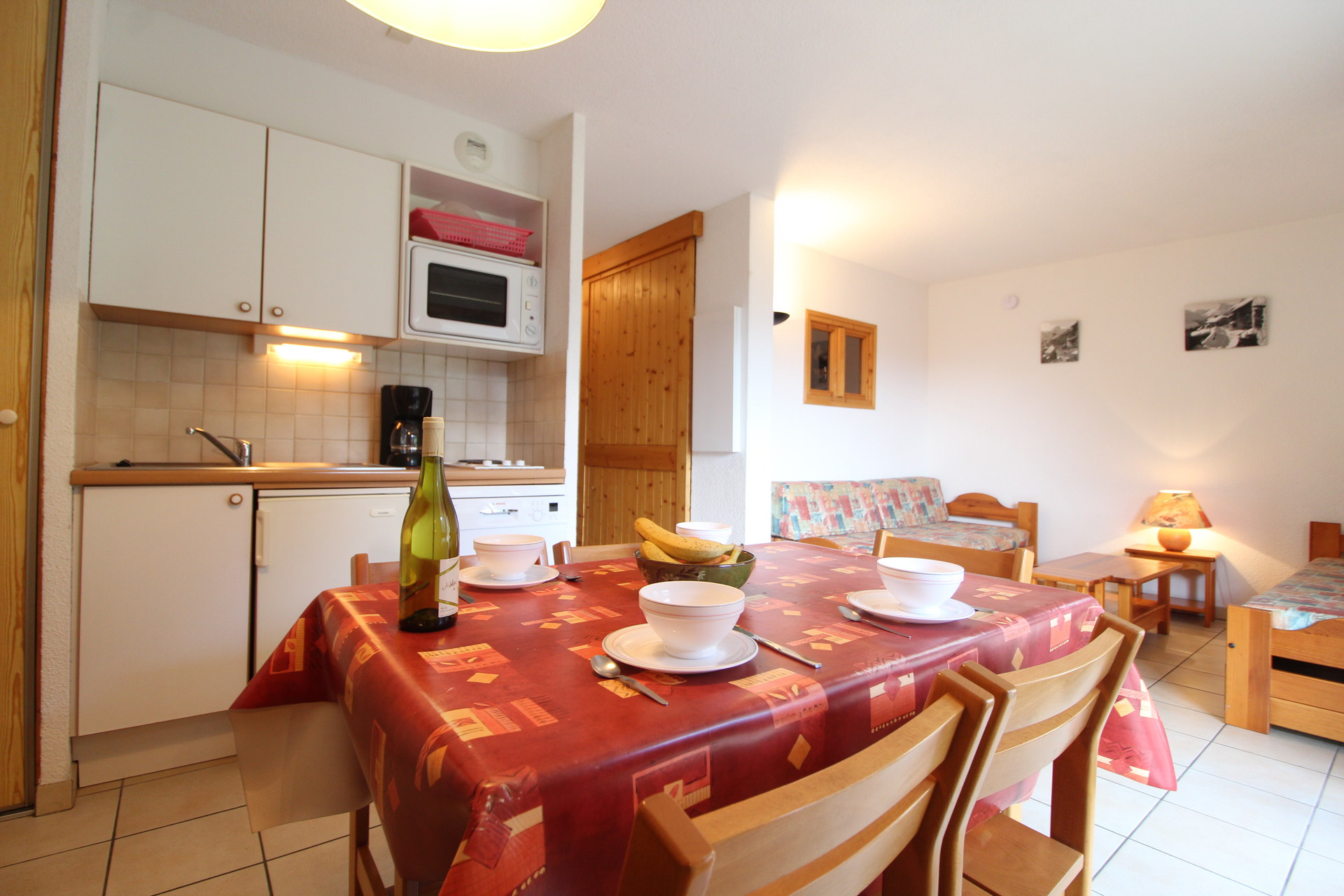 2 kamers appartement 5 personen PMB003 - Appartements Le Petit Mont Cenis - Val Cenis Termignon