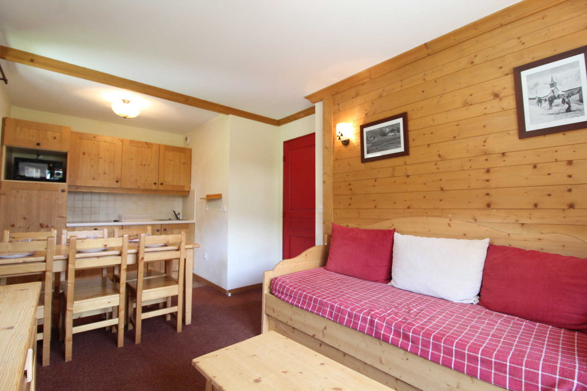 3 kamer appartement 6 personen A ALC208 - Appartements Les Alpages - Val Cenis Les Champs
