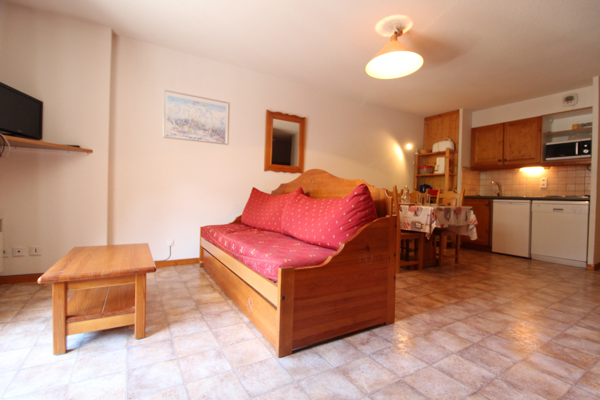 2 kamer appartement 6 personen A ESS023M - Appartements Les Essarts - Val Cenis Lanslevillard