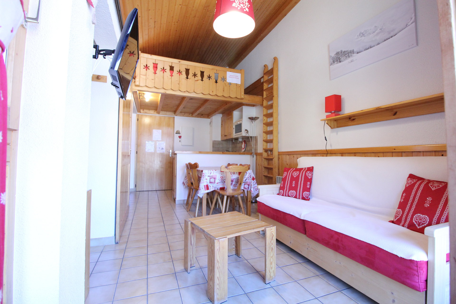 2 Kamer appartement 4 Personen A PPA023 - Appartements Pied De Pistes - Val Cenis Lanslevillard