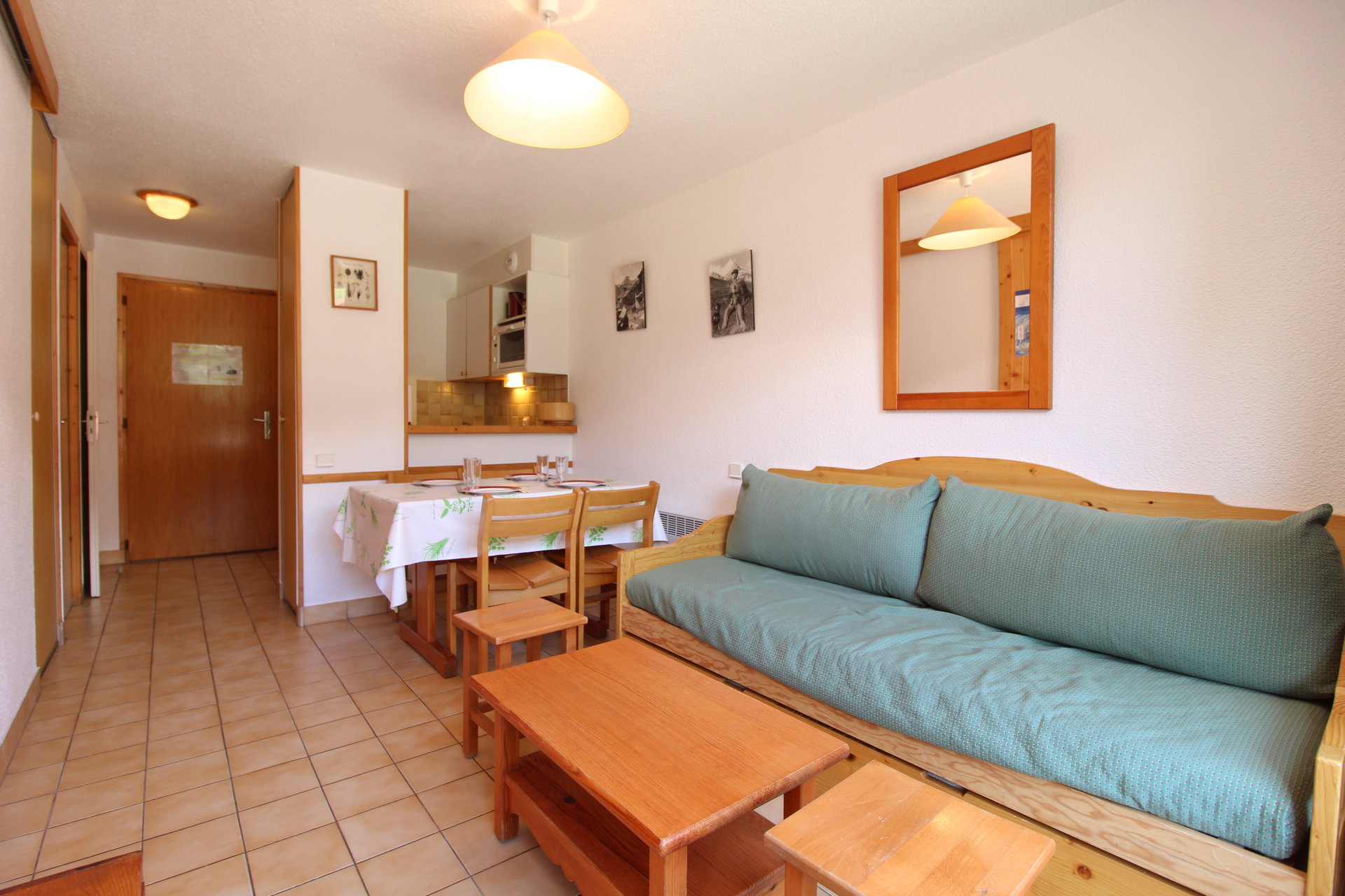 2 kamers 4 personen A PPC002 - Appartements Pied De Pistes - Val Cenis Lanslevillard