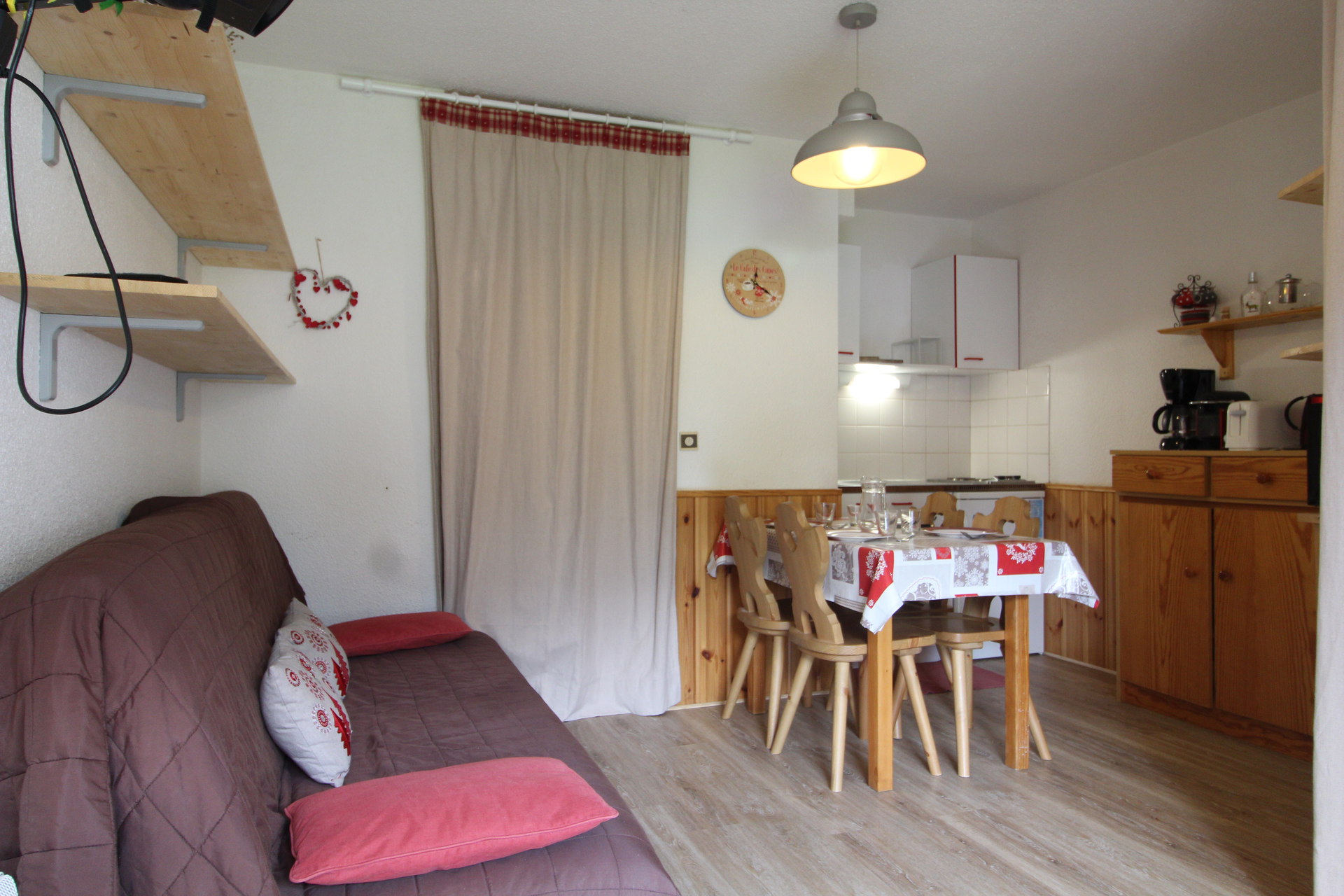 Studio 4 personen C TRA024 - Appartements Triade - Val Cenis Lanslevillard