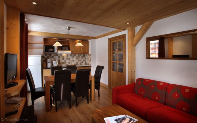 3 Kamers 4/6 Personen Duplex - Résidence La Cime des Arcs 4* - Les Arcs 2000