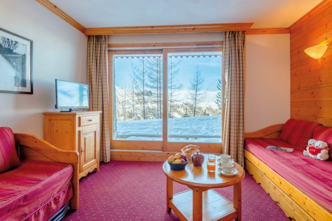 2-kamer appartement - 2 t/m 4 personen - travelski home select - Résidence Aspen 4* - Plagne Villages