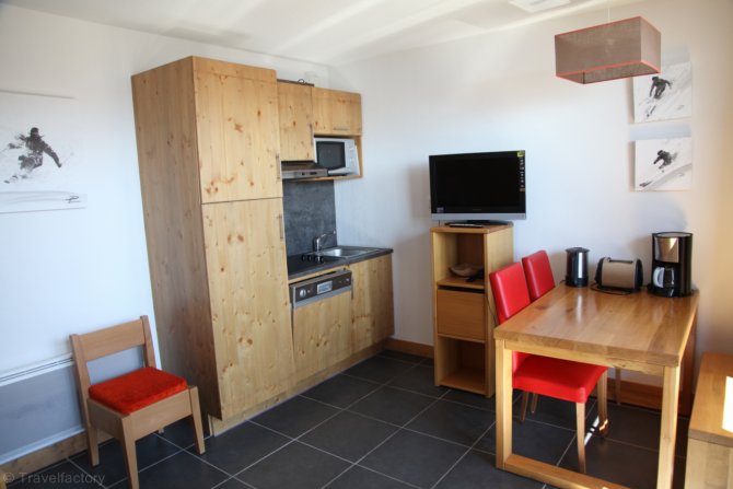 2-kamer appartement - 2 t/m 4 personen - travelski home premium - Résidence Le Roc Belle Face 4* - Les Arcs 1600