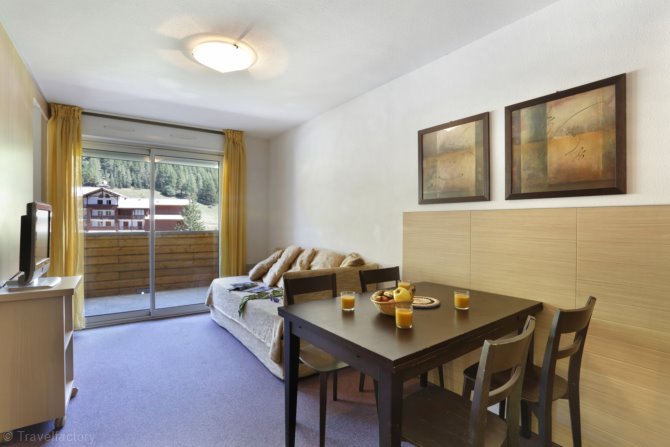 2 Kamer appartement 3/5 personen - - Résidence Vacanceole Les Chalets du Verdon 3* - La Foux d'Allos