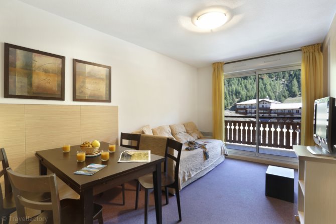 2 Kamer appartement 4/6 personen - Résidence Vacanceole Les Chalets du Verdon 3* - La Foux d'Allos