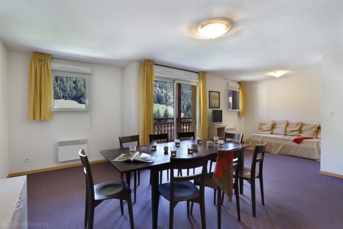 4 Kamer appartement 6/8 personen - Résidence Vacanceole Les Chalets du Verdon 3* - La Foux d'Allos