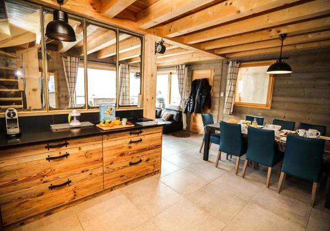 5-kamer chalet - 5 t/m 8 personen - Chalet Odalys Le Mas des Neiges 4* - Valloire