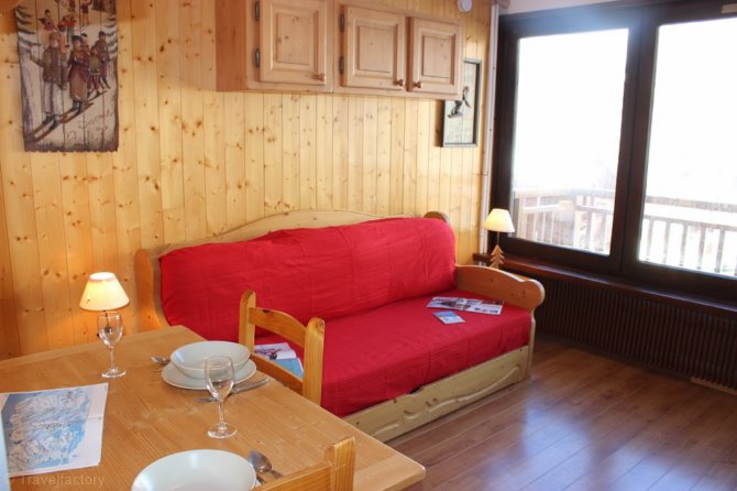 Studio (HCB26) - 2 t/m 4 personen - Flats HAUTS DE CHAVIERE - Val Thorens