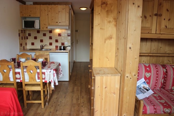 Studio cabine 4 personen 156 - Flats VANOISE - Val Thorens