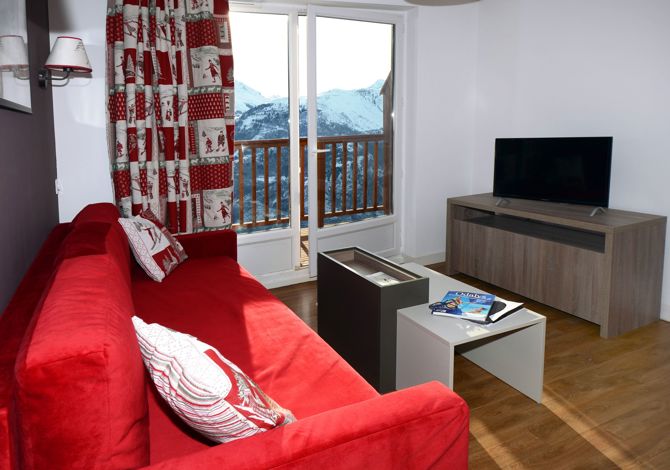 2 Kamer appartement 4 Personen - Résidence Odalys Les Balcons d'Auréa 4* - Auris en Oisans