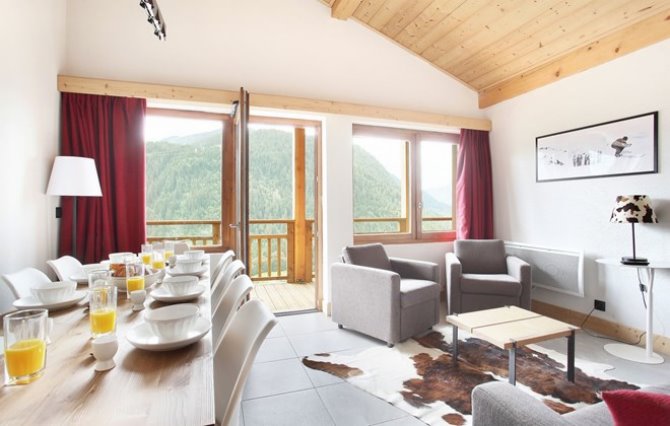 3-kamer appartement - 2 t/m 6 personen - Résidence Odalys Les Fermes de Chatel 4* - Châtel