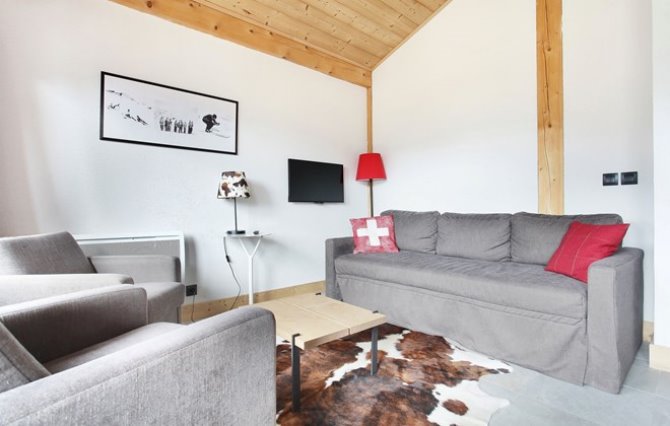 3 Kamer appartement met cabine 8 personen - Résidence Odalys Les Fermes de Chatel 4* - Châtel