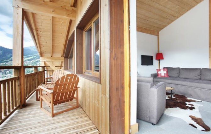 4 Kamers 8 Personen - Résidence Odalys Les Fermes de Chatel 4* - Châtel