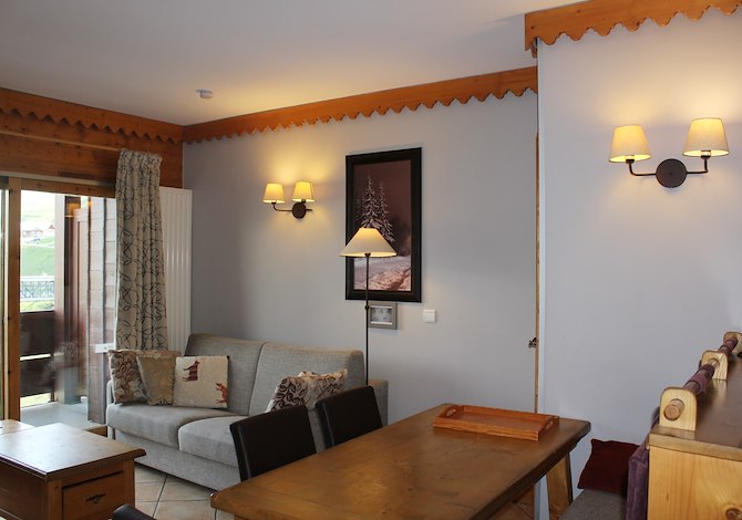 3 Kamer appartement 6 personen B50 - travelski home premium - Résidence les Hauts Bois 4* - Plagne - Aime 2000