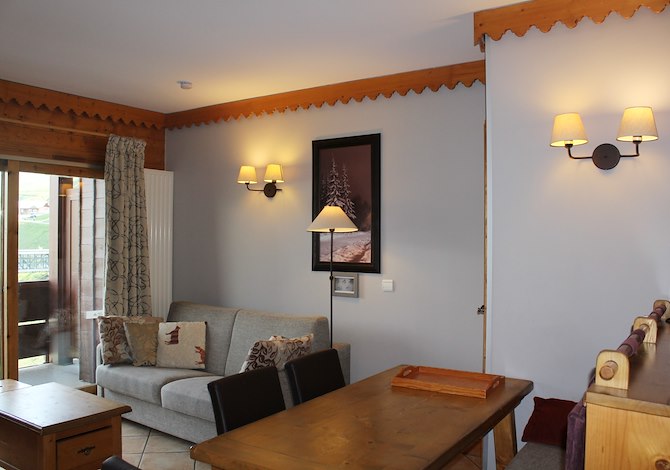 3-kamer appartement - 2 t/m 6 personen (B50) - travelski home premium - Résidence les Hauts Bois 4* - Plagne - Aime 2000