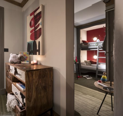Kamer appartement 3 personen (3 volwassenen) ontbijt EB - Hôtel Village Montana 4* - Tignes 2100 Le Lac