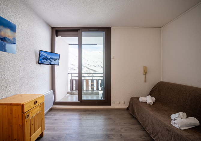 2 Kamer appartement 5/6 Personen met berghoek - Résidence Azureva Les Menuires - Les Menuires Reberty 1850