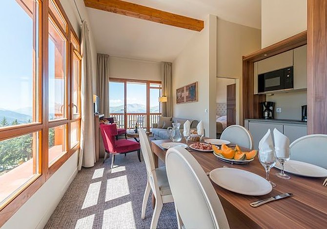 Suite Superieur - 2 t/m 6 personen - Appart'hôtel Prestige Odalys Eden 4* - Les Arcs 1800