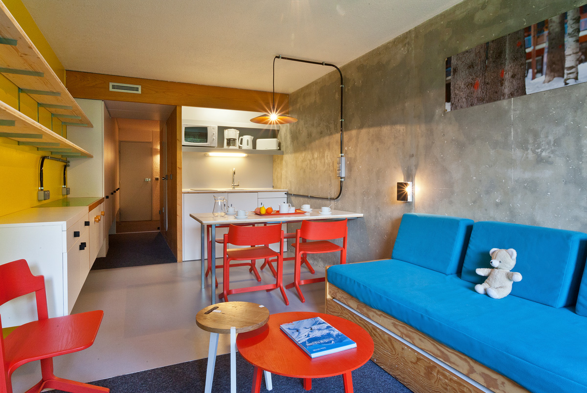 Studio 5 personen Cat **F LZ0962 - travelski home choice - Flats LAUZIERES - Les Arcs 1800