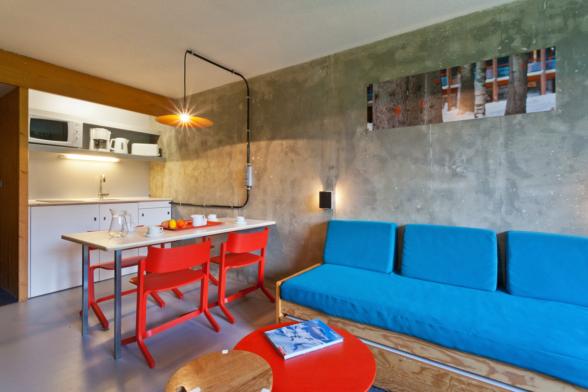 Studio 5 personen Cat **F LZ1180 - travelski home choice - Flats LAUZIERES - Les Arcs 1800