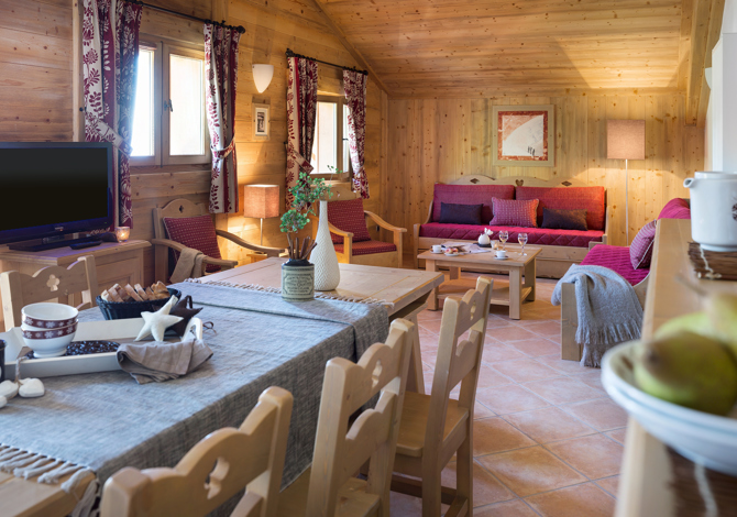 3-kamer appartement cabine - 4 t/m 8 personen - Résidence CGH & SPA Le Village de Lessy 4* - Le Grand Bornand
