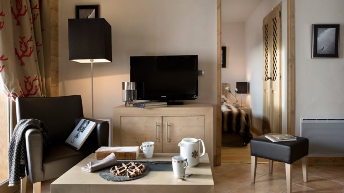 3-kamer appartement Zilver - 2 t/m 6 personen - Résidence CGH & SPA Les Marmottons 4* - La Rosière