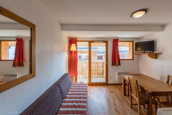 2 Kamers 4/6 personen slaaphoek CS - Résidence Le Pra Palier 3* - Orcières Merlette 1850