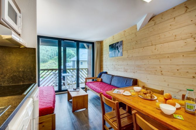 Studio cabine 4 personen - Résidence Privilège - Peyragudes