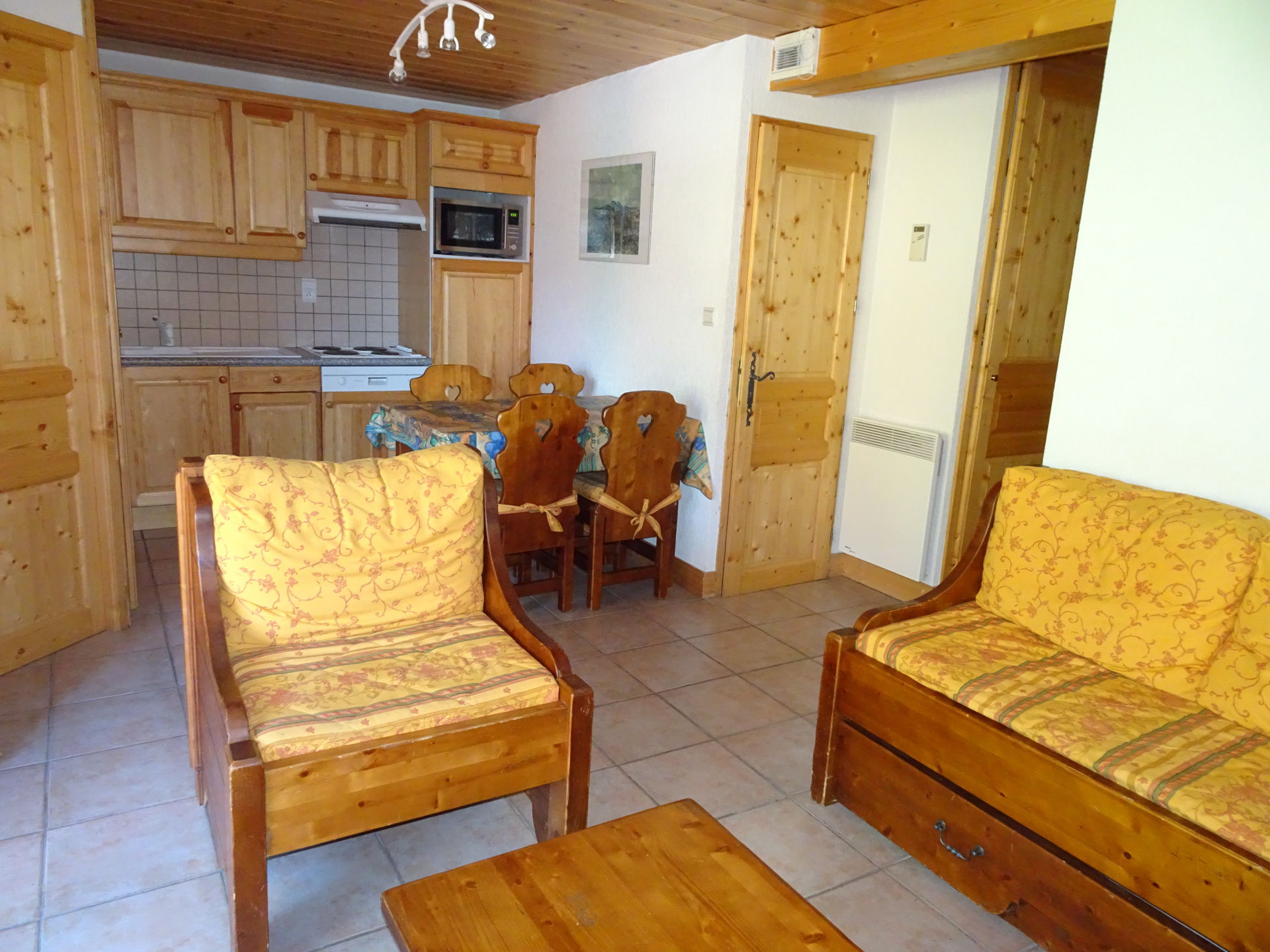 3 kamer appartement 4 personen Comfort TOUR18 - Appartements Tour Du Merle - Plagne - Champagny en Vanoise