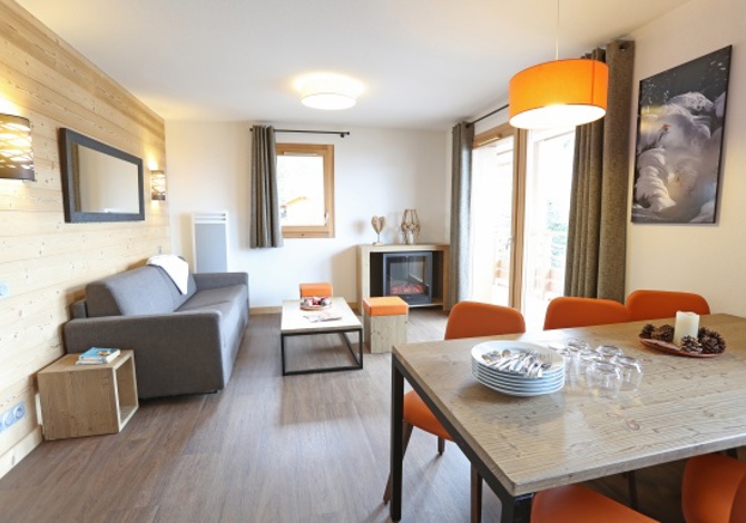 3 Kamers 6 Personen Familie met bergzicht - Résidence Club MMV Le Coeur des Loges 4* - Les Menuires Preyerand