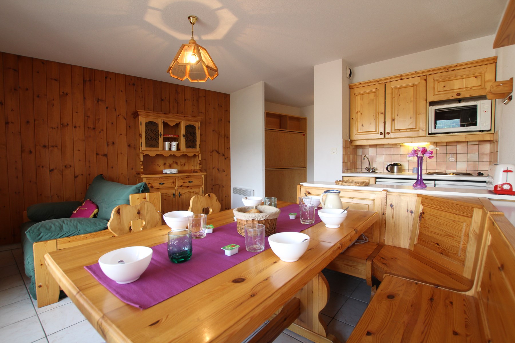 2 kamers 6 personen Klassiek BER012 - Appartements Paradis Latin 35452 - Montgenèvre
