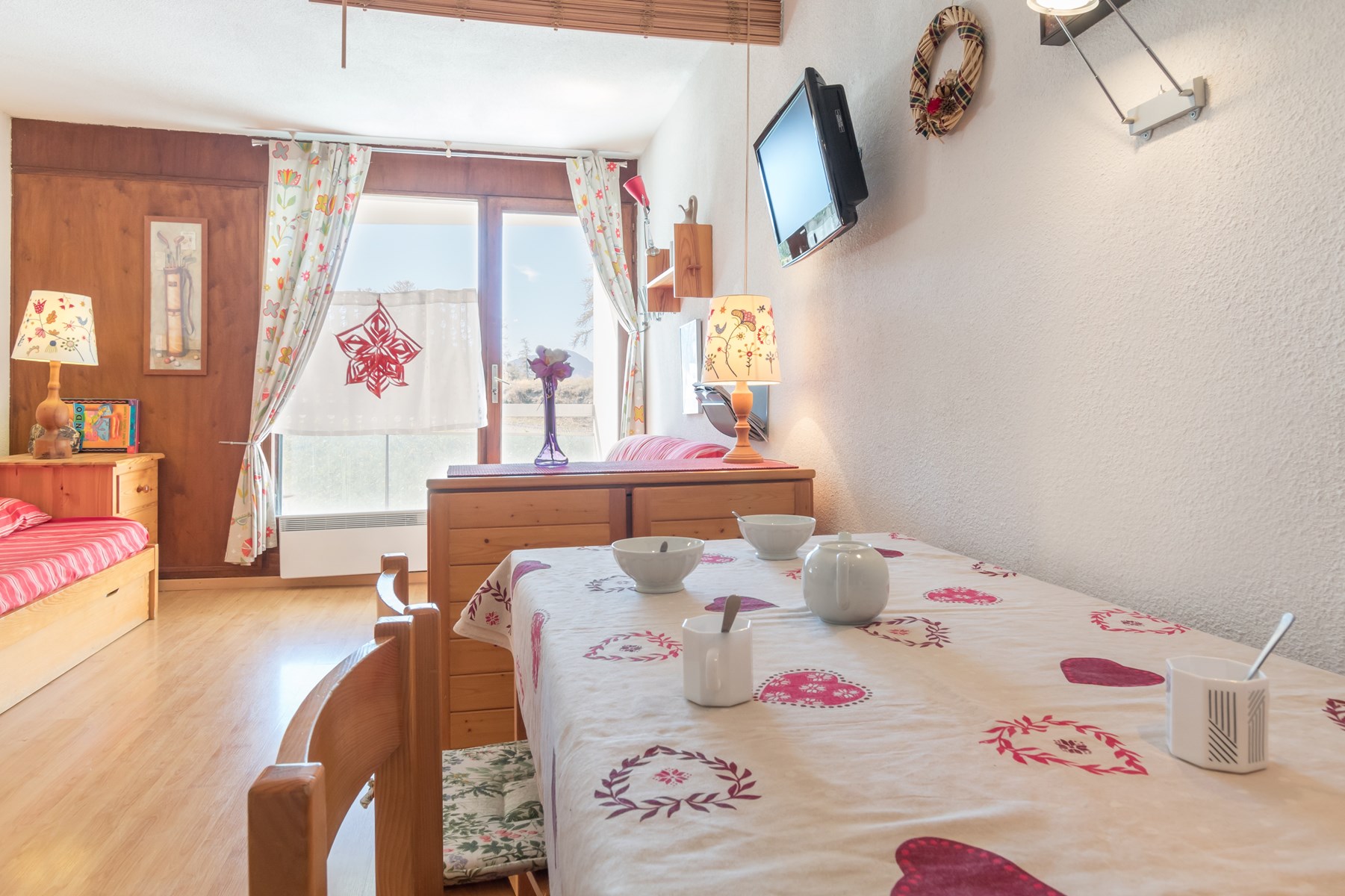 Studio 4 personen Klassiek ROM22 - Appartements Anges 35538 - Montgenèvre