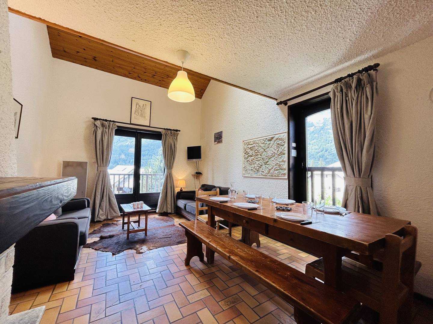 Appartement 4 kamer appartement 7 personen - Appartement Edelweiss LMO150-E301 - Serre Chevalier 1500 - Monêtier Les Bains