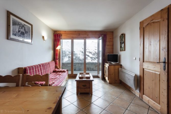 2 Kamer appartement 4 Personen Privilège - Belambra Clubs Résidence Les Menuires - Le Hameau Des Airelles - Les Menuires Preyerand