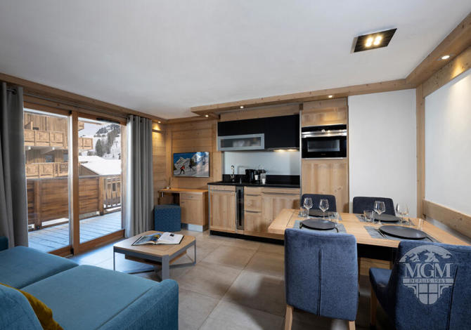 2 Kamer appartement 4 Personen - MGM Hôtels & Résidences – Résidence Le Roc des Tours - Le Grand Bornand