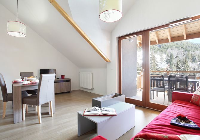 3 Kamer appartement 8 personen - Résidence Odalys Aquisana 3* - Serre Chevalier 1400 - Villeneuve