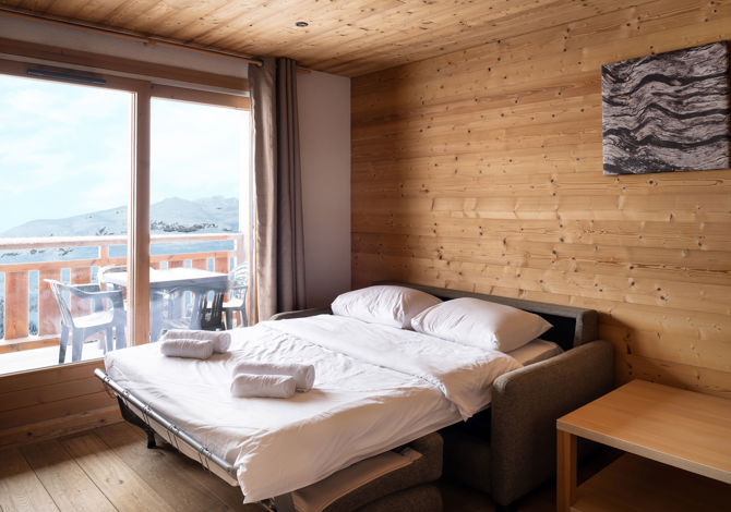 2 Kamer appartement 2/4 Personen - Dormio Resort Les Portes du Grand Massif 4* - Flaine Le Hameau 1800