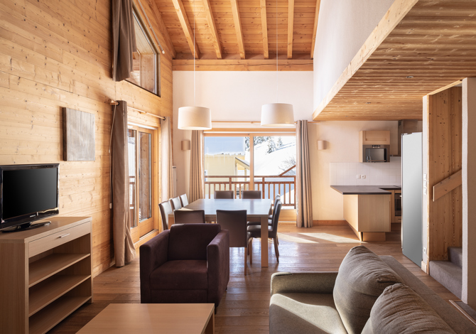 Chalet 5 Kamers 8/10 personen - Dormio Resort Les Portes du Grand Massif 4* - Flaine Le Hameau 1800