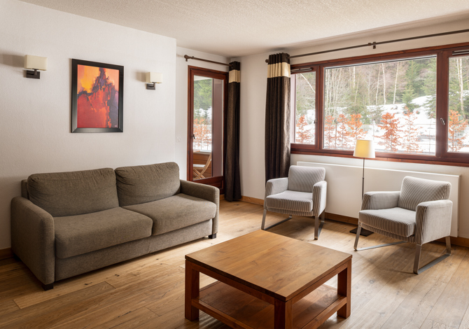 3 Kamers 4/6 personen - Dormio Resort Les Portes du Mont Blanc - Vallorcine
